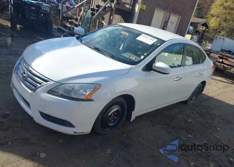 2015 Nissan Sentra S from USA, damaged, VIN 3N1AB7AP5FY377136